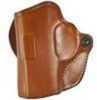 DESANTIS Mini Scabbard Holster RH OWB Leather Sf XDM 3.8" Black